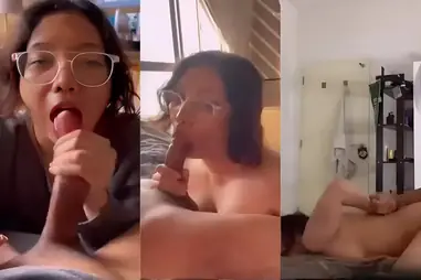 Digenjot Kenceng Sampai Kecapean Doi WOT Lumer Doggy HD