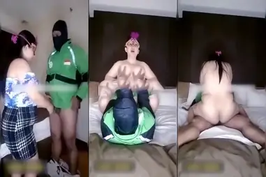 Tante BBW Montok Prank Ojol Sampai Climax - BokepColmek